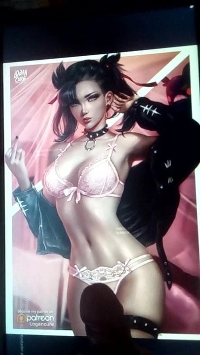 Marnie pokemon cum tribute