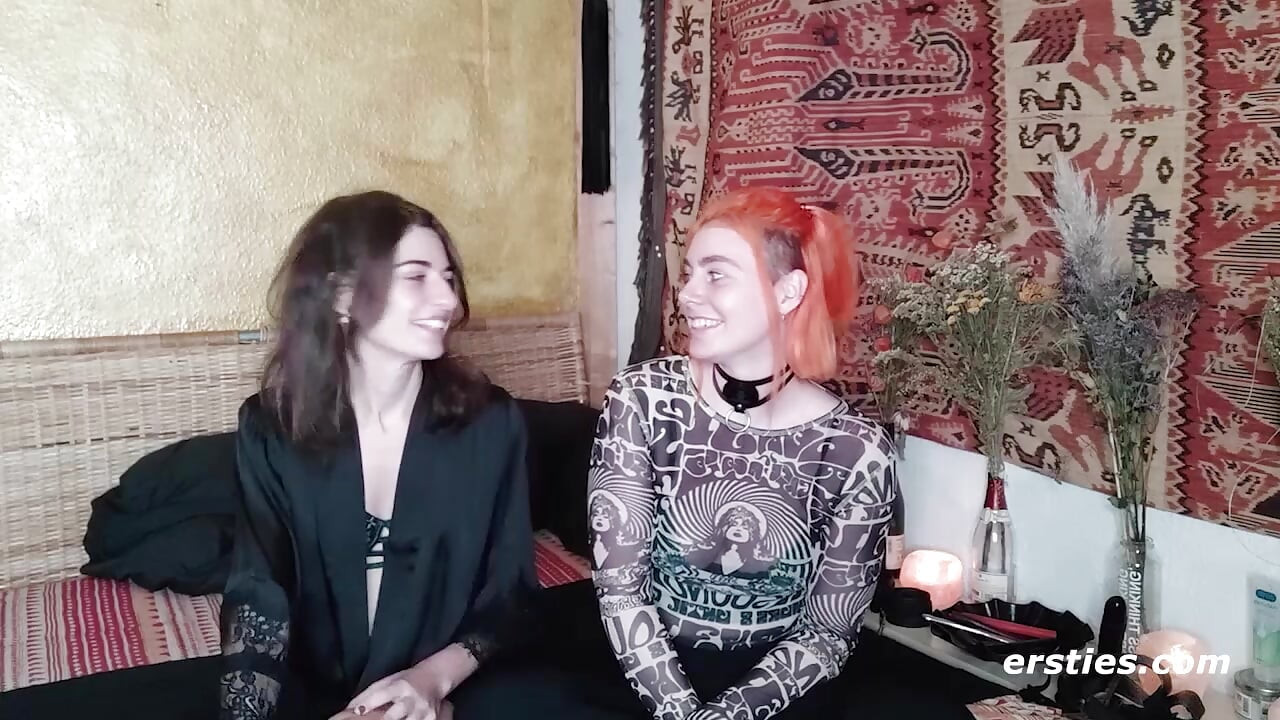 Ersties - Bratty Girls Zora And Desiree Love Hot Wax And BDSM
