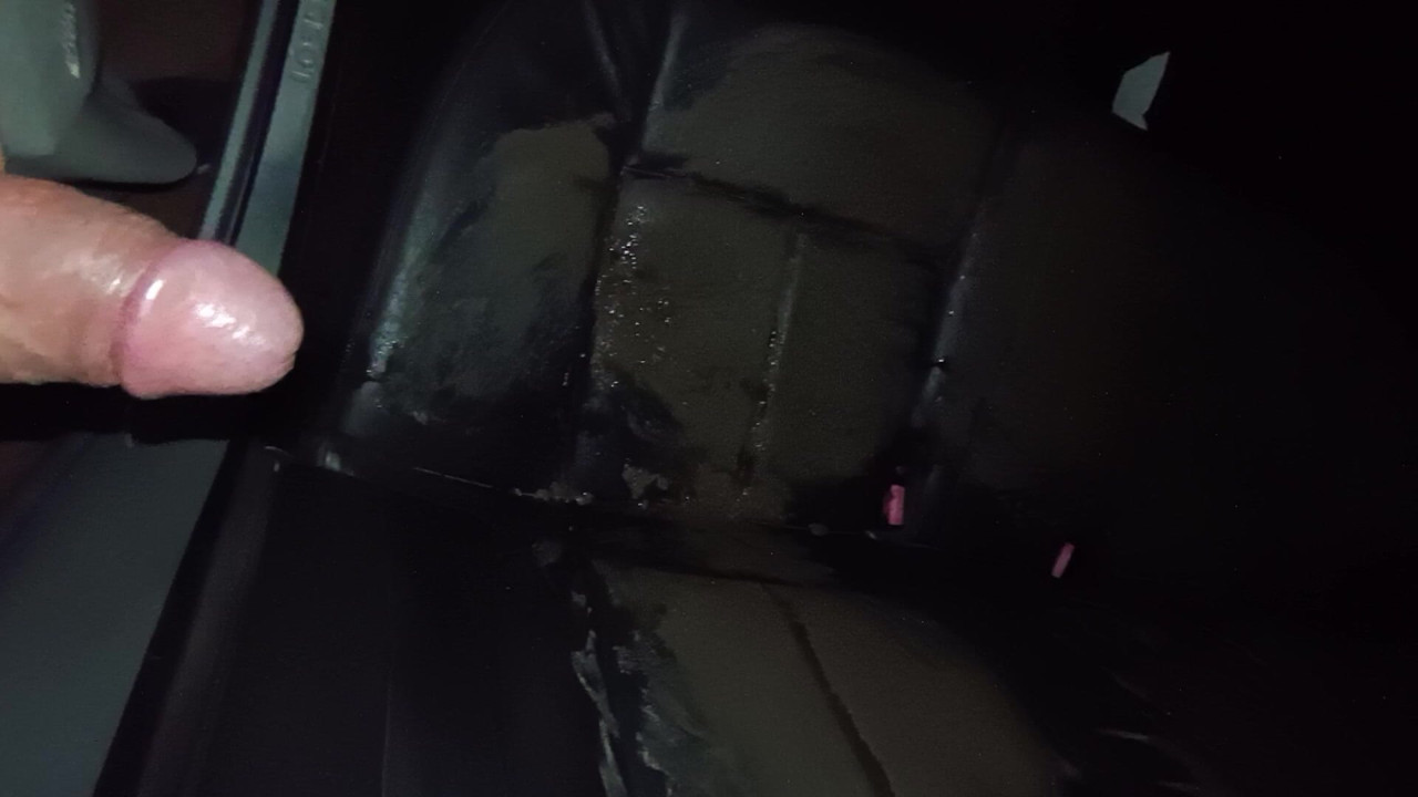 little piss on muddy bacseats in my car