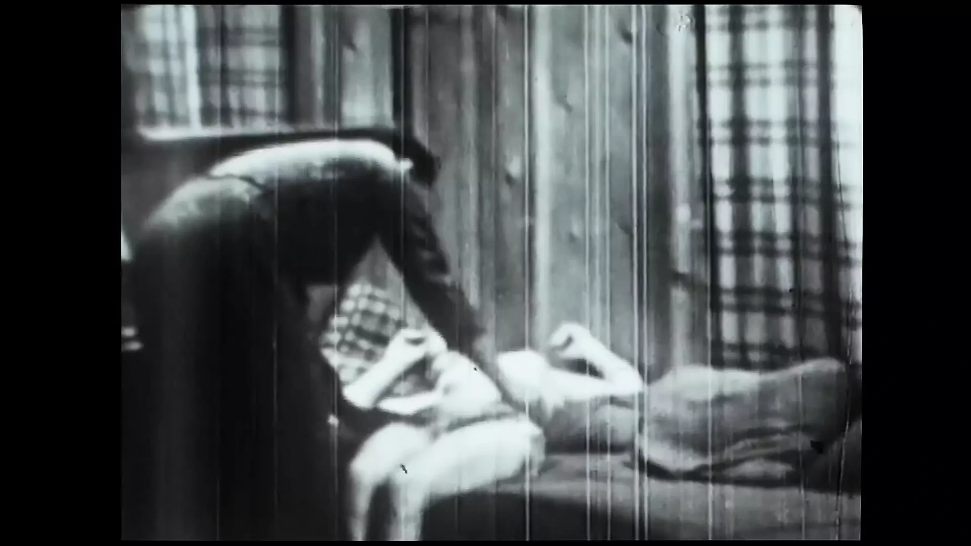 Vintage porr retro erotisk teater - att älska i stugan