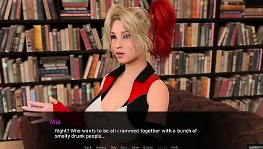 Musim panas dengan mia 2 #10 - gadis malam dengan permainan