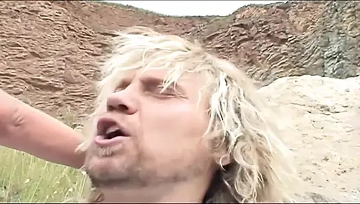 Sexy Teen Outdoor Fucked by Her Mature Guide