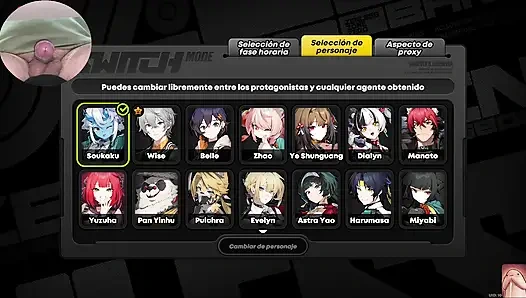 Küçük ve güzel bir Japon oni kız, azıyor ve soyunuyor, sikimi sert yapıyor (Zenless Zone sıfır oyun 4)