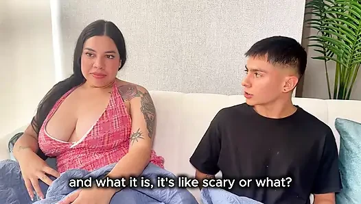 My stepbrother fucks me because he is a scared bitch