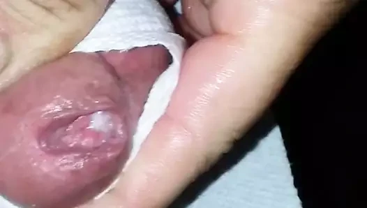 üretral çiş deliği parmak ve şaşkın
