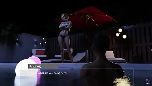 Azgın üvey kız kardeş gece yarısı karşı koyamadı ve sonunda beni sikiyor - gece yarısı cenneti