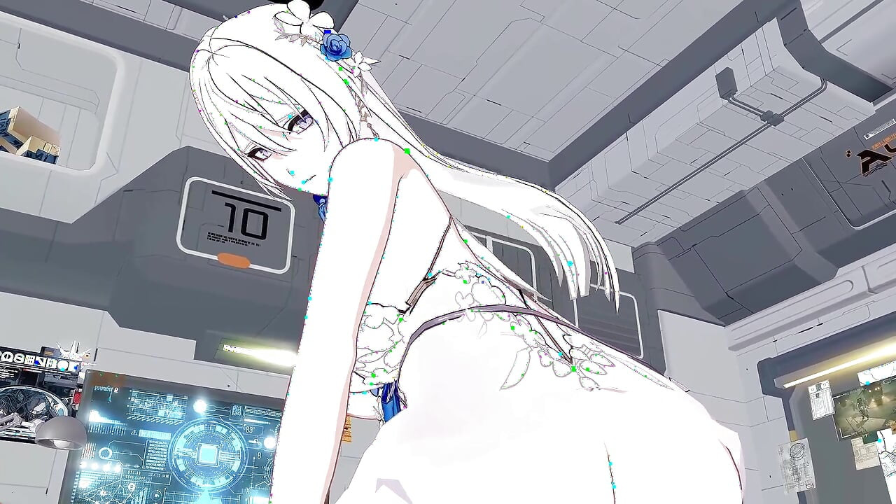 Aether Gazer - Geng Chen sigue montando la polla dura - animaciones hentai en 3d
