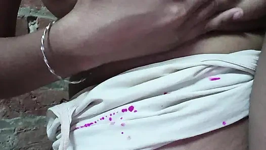 Hintli genç seksi video