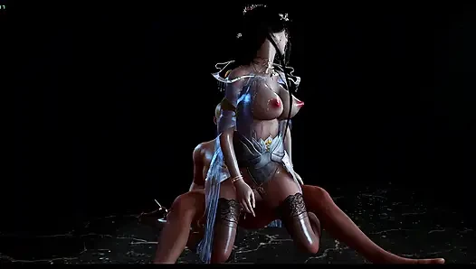 Başka bir dünyada booty render- 3d animasyon hentai