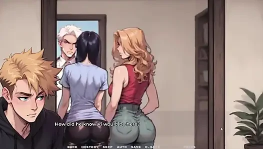 My New Girlfriend Taboo Hentai Game Ep.49 My Step Sis Grabbed My GF's Ass in Front of Her Stepfather!