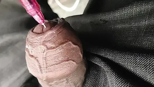 Office me baith kar  lund me pen ghusate huye