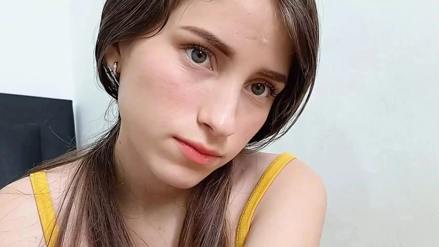 I help my stepsister with her nails and as a reward she lets me fuck her
