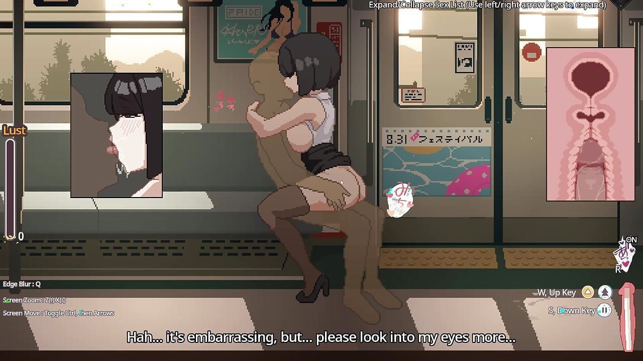 Fucking girls on a train (Train45 animations)