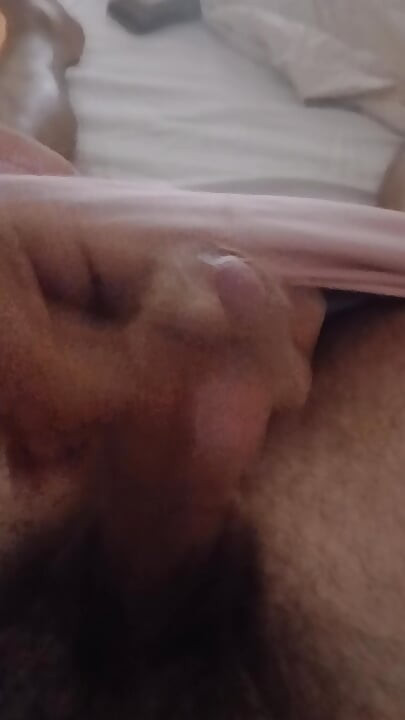 Good handjob with my new cock