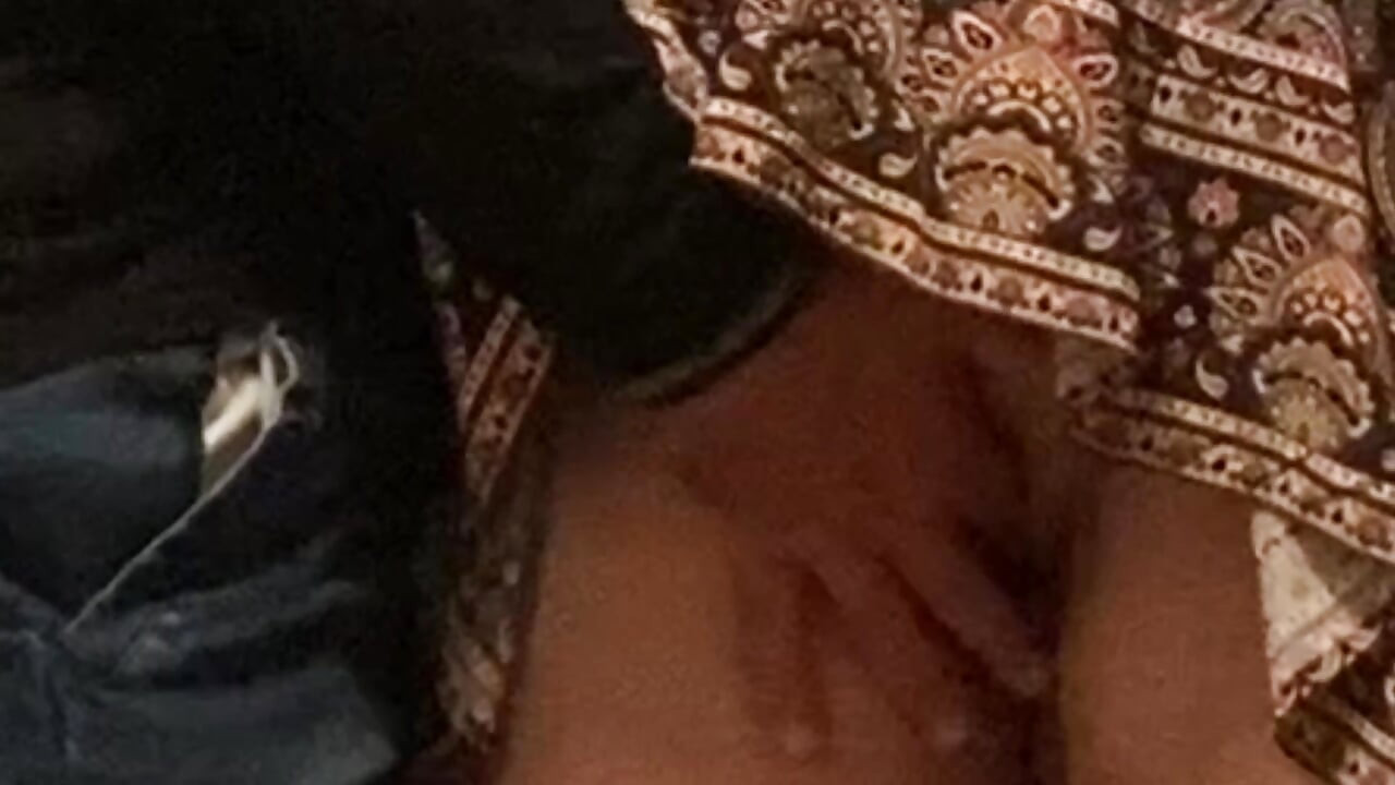 Pervers Stranger Penetreded This Slut Pussy Under Skirt
