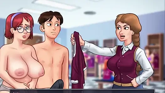 Koleksi animasi summertime saga judith [bagian 21] Permainan game seks telanjang [18+] Permainan game dewasa