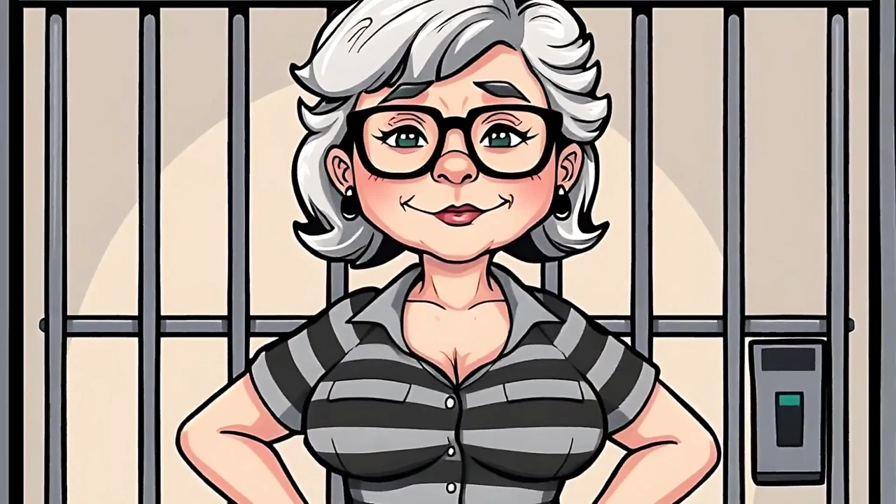 Granny in Jail Ai Porn Slideshow