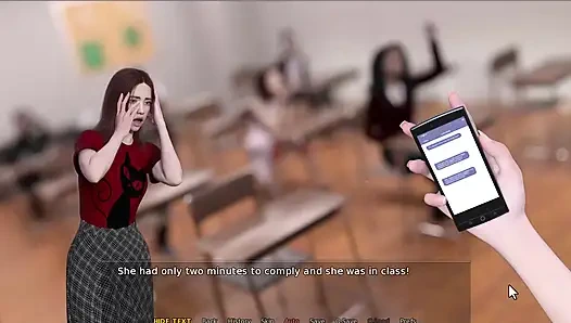 Осень Кейси 2 раздевается в лесу