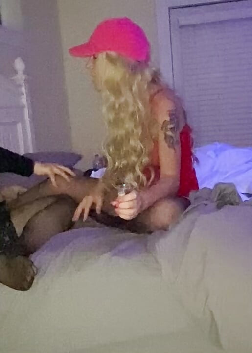 Part 2 Hotwife and Crossdresser hubby in lingerie and stockings have sex talk