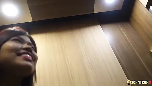 Johntronx - mükemmel kızıl saçlı Asyalı bebek yarağımın her santimini alıyor