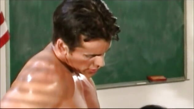 Latina Teacher Sucks Big Cock of Student Before Riding It in the Classroom