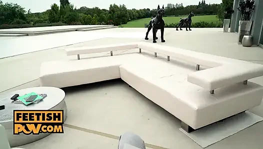 Bakış açısı - döl seven genç sürtük Alyssa Bounty seni istediğini kabul ediyor