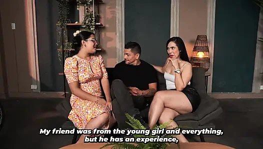 Твоя подруга слишком горяча для тебя! - Милфа с большой задницей трахает бойфренда своей подруги прямо под носом