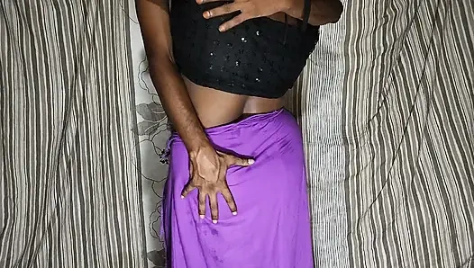 Горячая романтика сари и романтическое время и секс