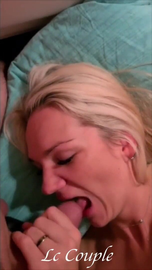 Real amateur couple take a stranger guy from the bar with them for his first threesome experience | Clip 2