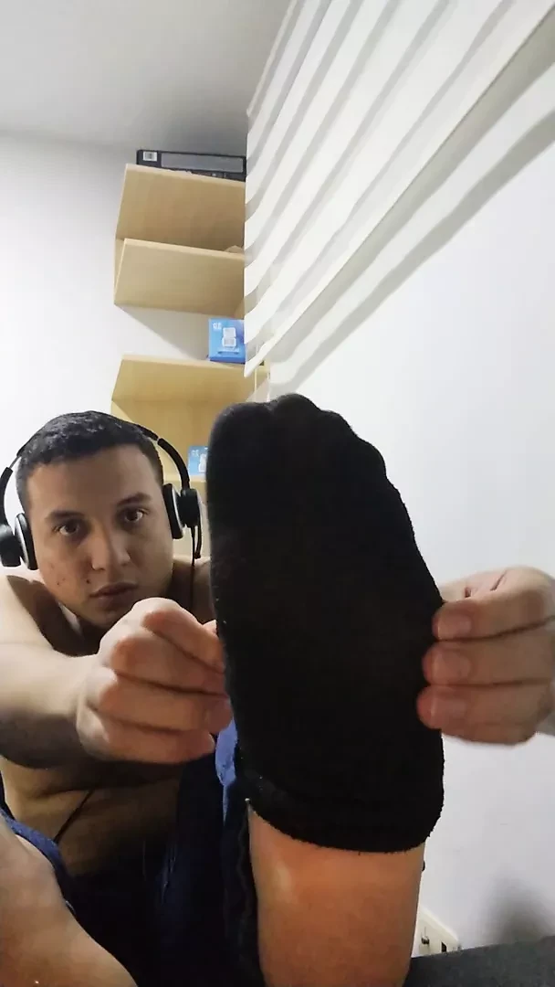 Black socks in your mouth