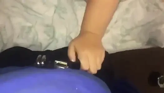 MMF Threesome Spanking My Booty Fingering My Pussy