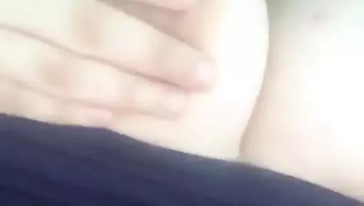 Hot Arab milf rubbing her nipples - Darkegy
