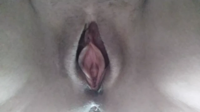 Playing with my wet pussy while my stepdad is in the next room