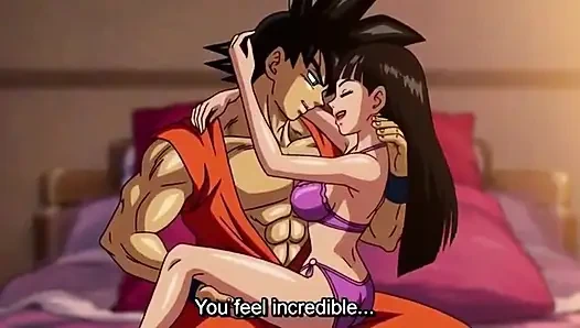 Goku seduce his pregnant wife for doing anal first time