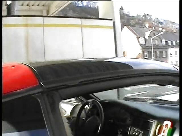 Blonde slut is showing her dirty minds to stranger