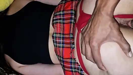 I fuck strangers every time I go out partying in a short dress while my boyfriend looks at us and hears my moans