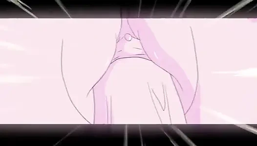 Hinata Jerks Off a Fat Dick and Gets Her Pussy Destroyed