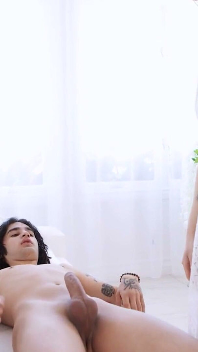 Super Hot Stepmom Angelica Coralvine Begs Stepson To Impregnate Her During Summer Solstice Ritual | Clip 1