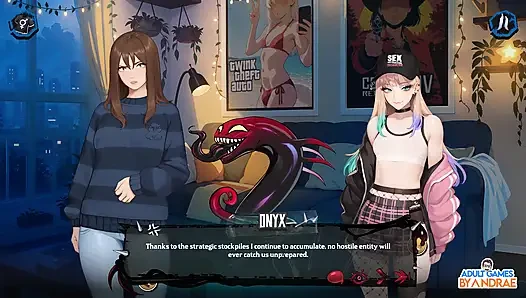 Futa femboyları sikiyor: Harley'in maceraları dlc oyunu bölüm 1 - gırtlağına kadar alma