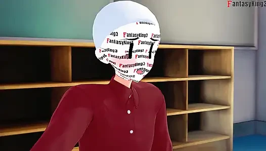 Teacher Rossweisse sends me to detention to give me a blowjob - DXD NTR Madness Series