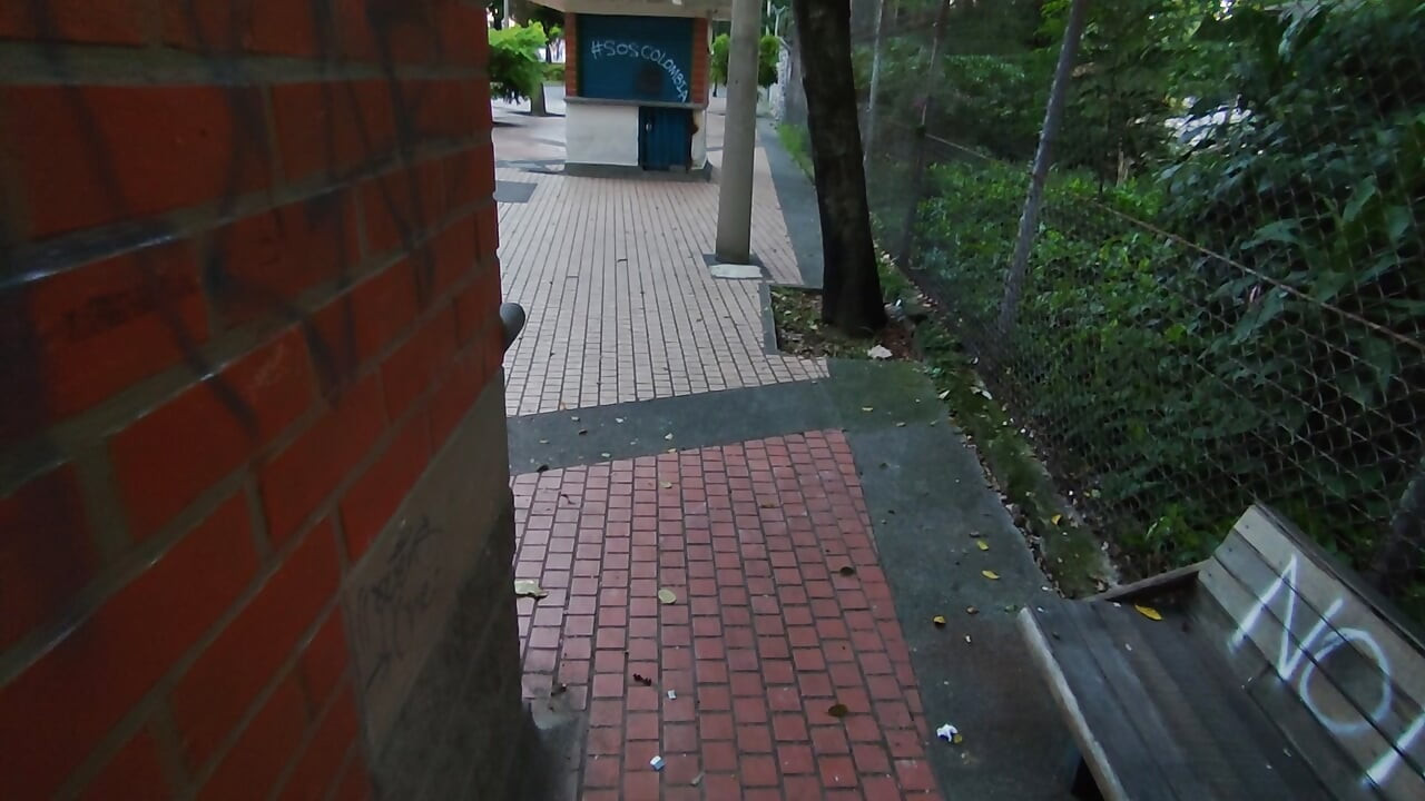 Colombian Woman Has Sex in Public with a Tourist