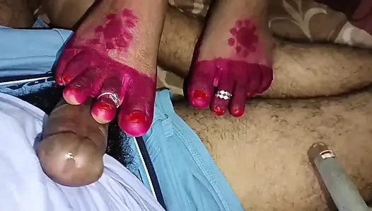Wife ko aniversary ke din jam kar choda boor me se pani nikal diya