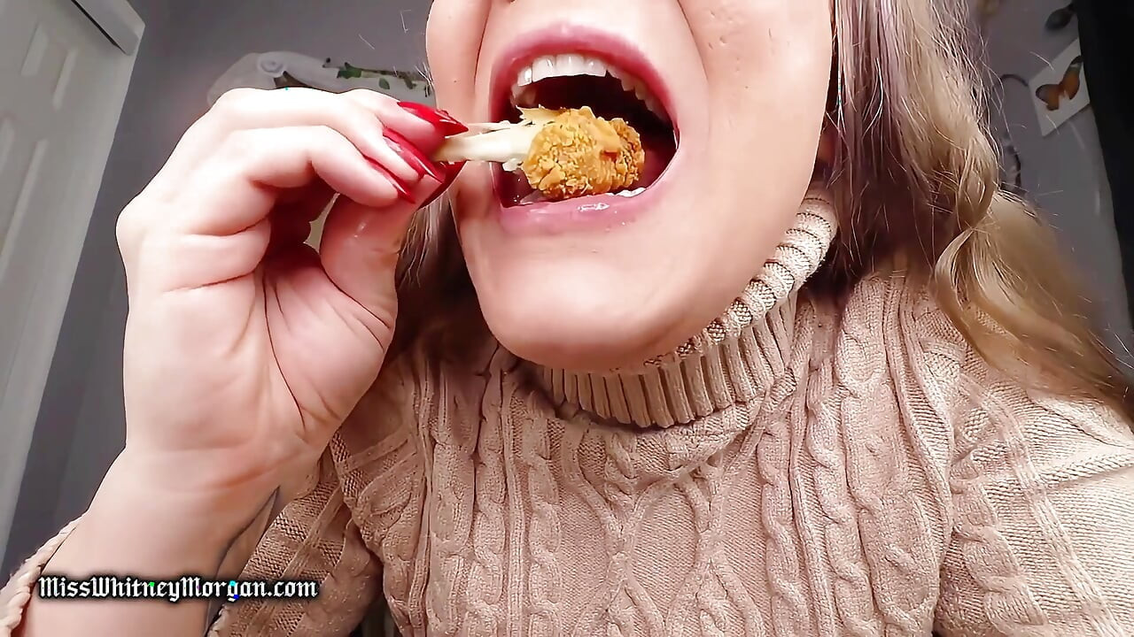 惠特尼摩根小姐：炒鸡吃Asmr