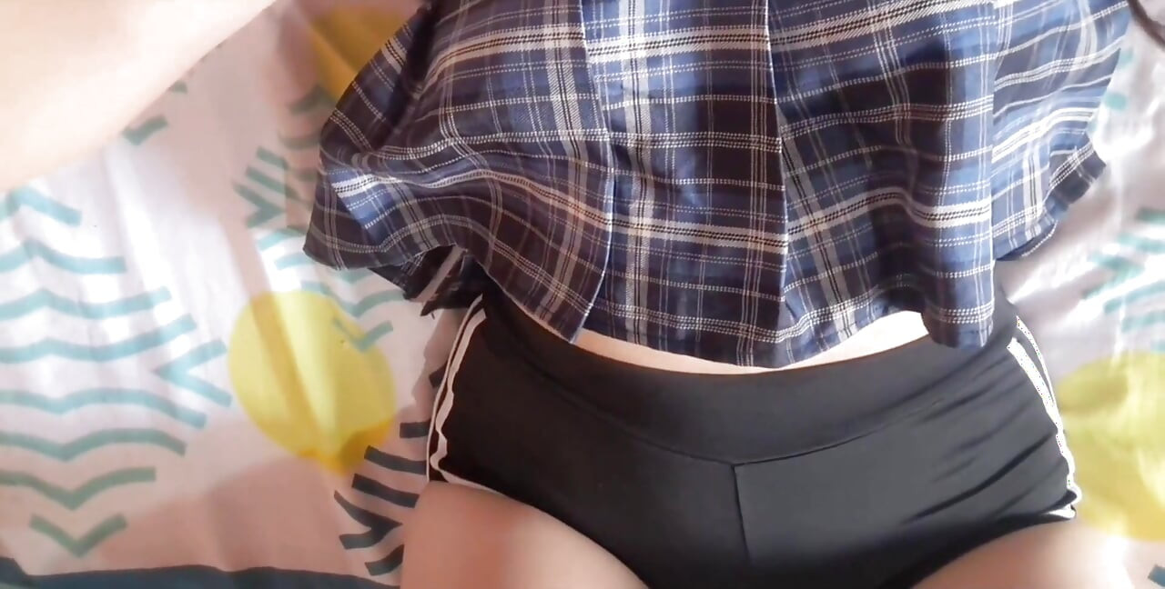질을 만지는 콜롬비아 여자