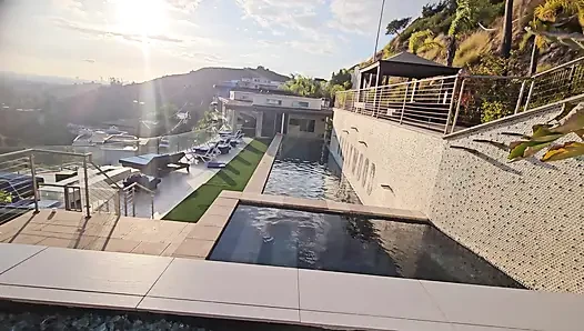 Huge Butt Latina Tokyo Lynn Fucks By Pool In Hollywood Hills