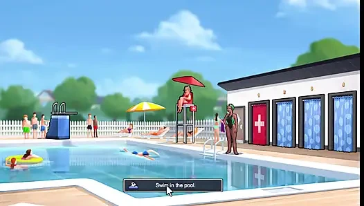 Summertime saga - getting a blowjob