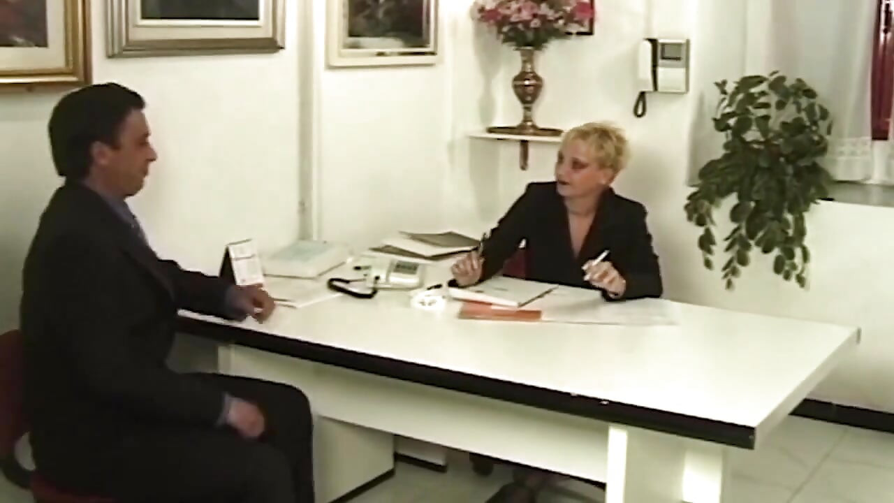 Horny MILF's Job Interview Ends in Sloppy Anal Drilling
