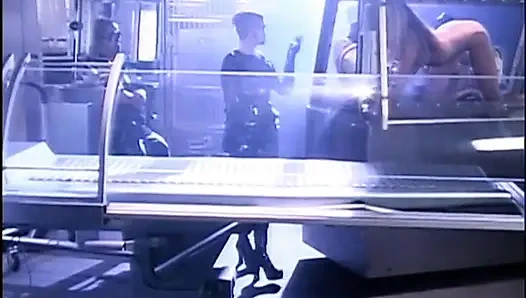 Dreier mit einer perfekten blonden frau - 2 szenen in 1