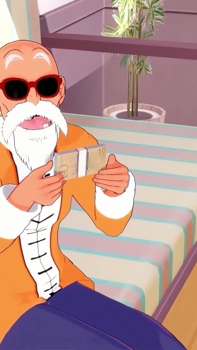 Kame Roshi oferă ajutor Androidului 18 în schimbul unei favoruri - Seria Dragon Ball Zex | Clip 2