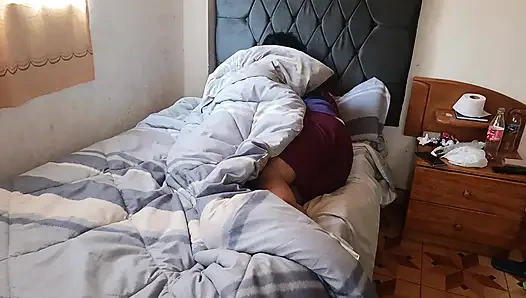 Nice fuck we do homemade in my bed